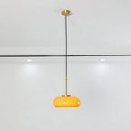 Luna Amber Glass Pendant Light Ceshi