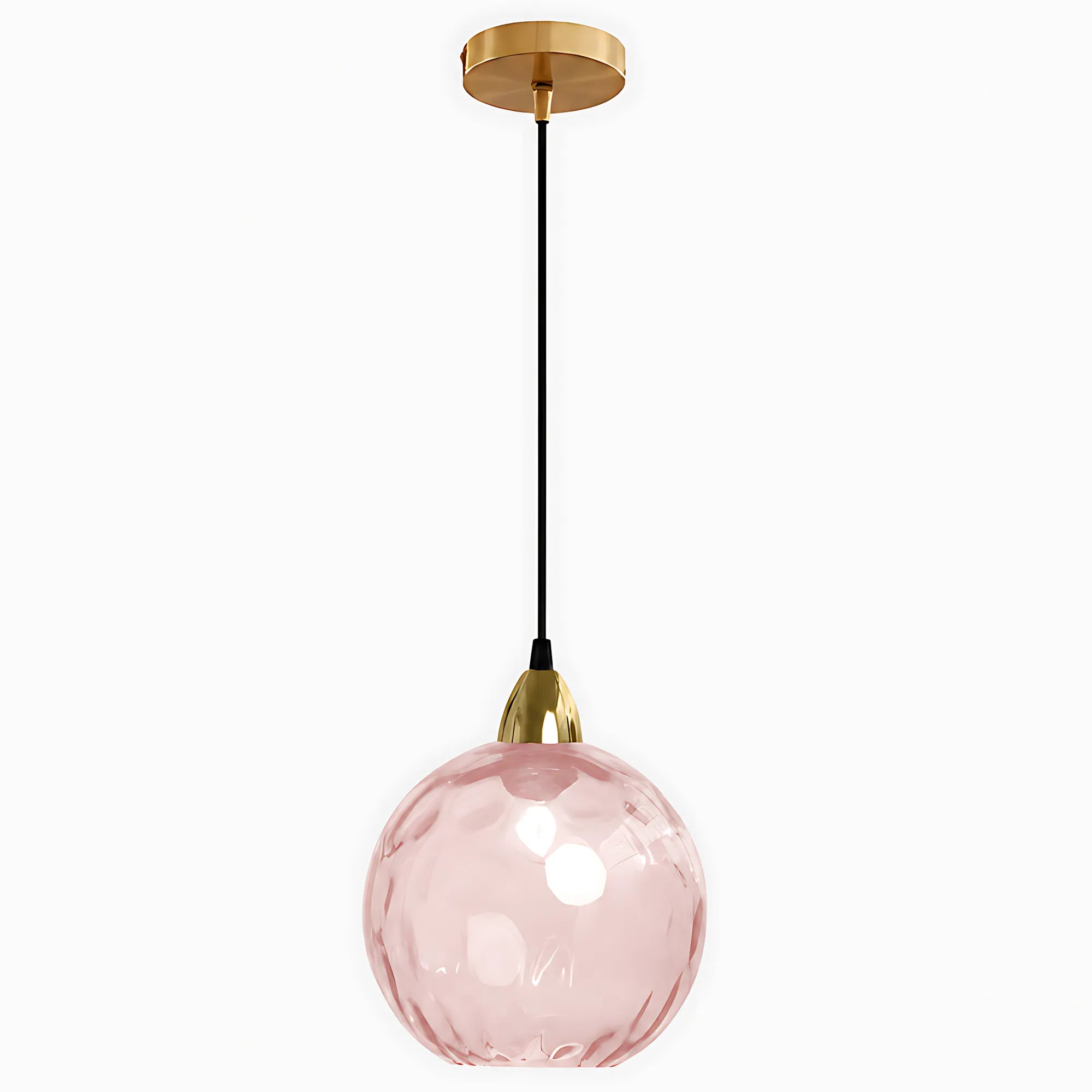 Lumi Orb Colored Glass Pendant Light