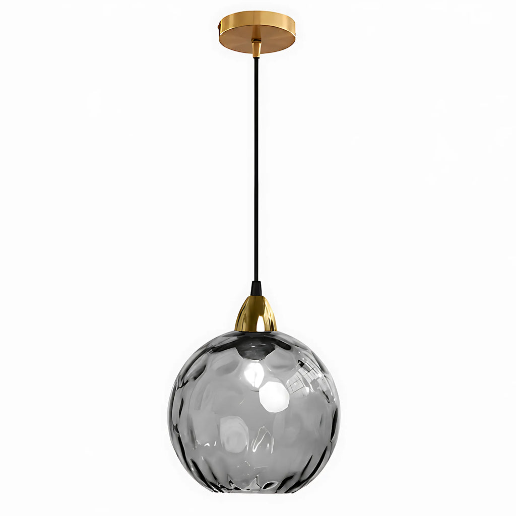Lumi Orb Colored Glass Pendant Light