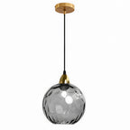 Lumi Orb Colored Glass Pendant Light