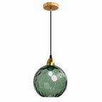 Lumi Orb Colored Glass Pendant Light