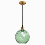 Lumi Orb Colored Glass Pendant Light
