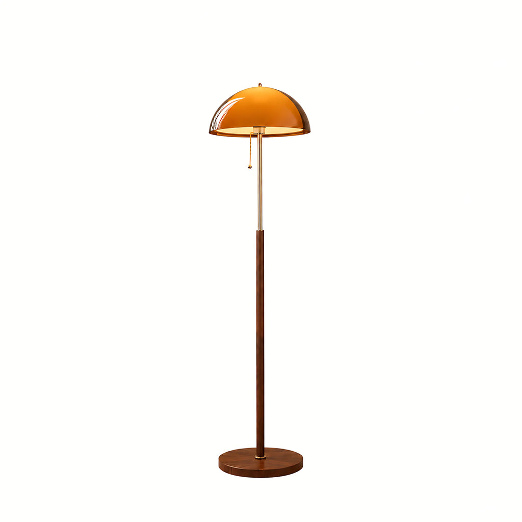 Amber Dome Floor Lamp