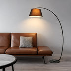 Arc Fabric Shade Floor Lamp