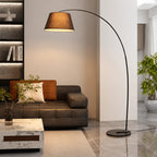 Arc Fabric Shade Floor Lamp
