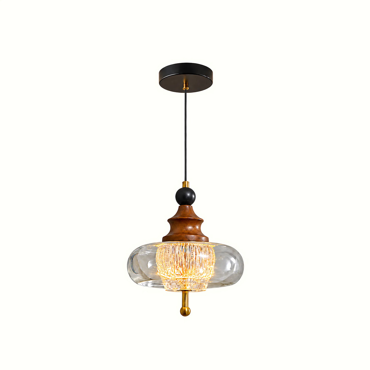 Ardena Solid Wood Pendant Light