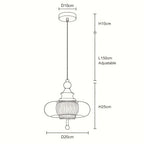 Ardena Solid Wood Pendant Light