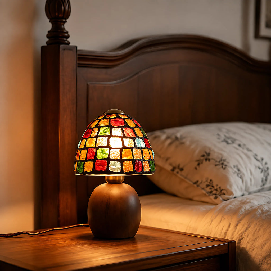 Aurelia Mosaic Glass Table Lamp