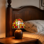 Aurelia Mosaic Glass Table Lamp