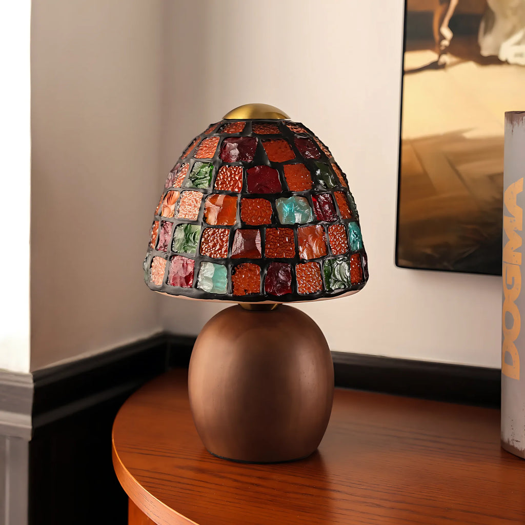 Aurelia Mosaic Glass Table Lamp