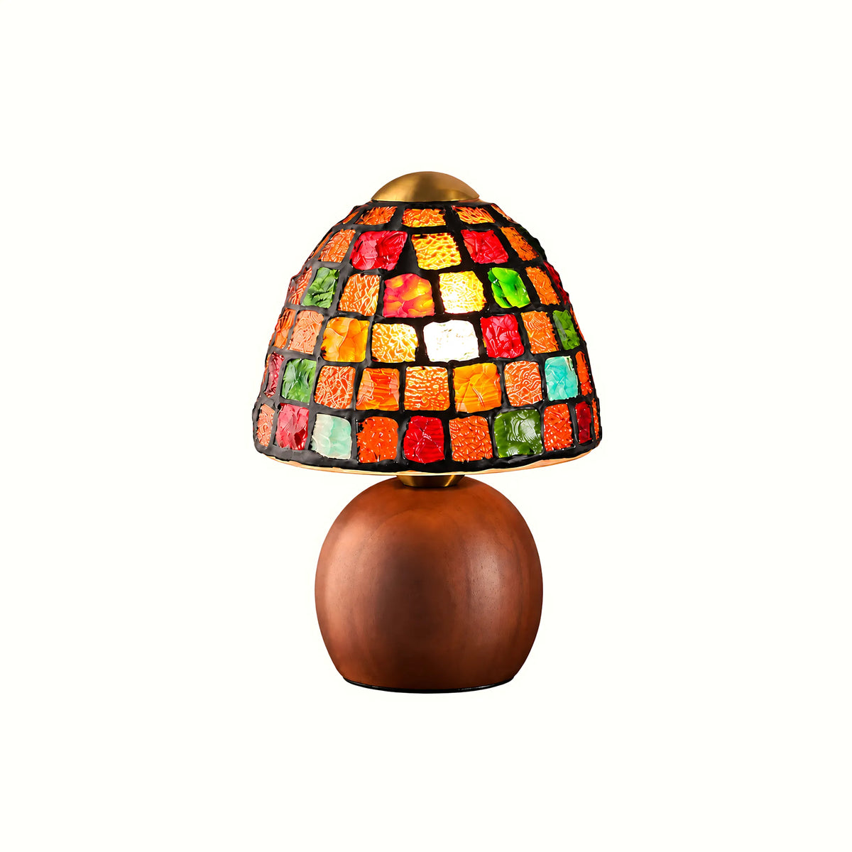Aurelia Mosaic Glass Table Lamp