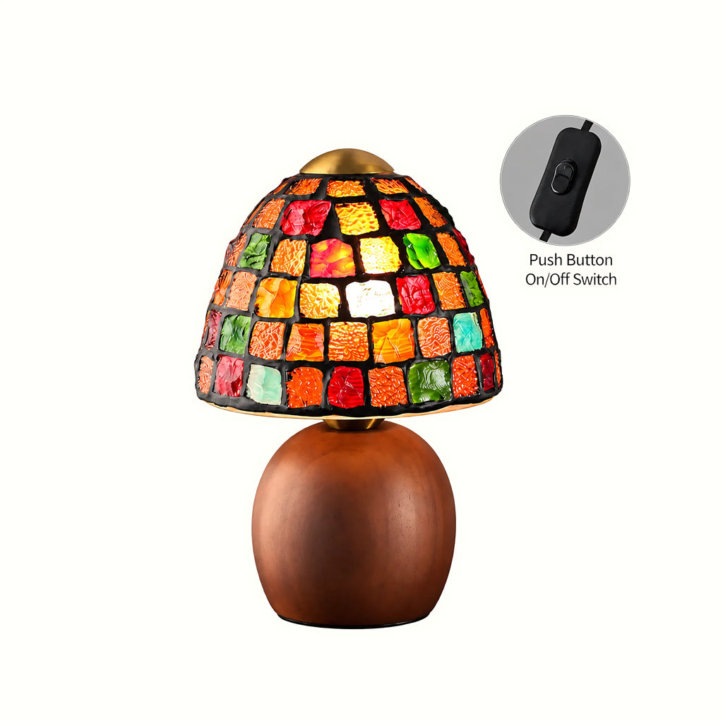 Aurelia Mosaic Glass Table Lamp