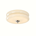 Aveline Double-Arc Glass Ceiling Light