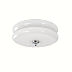 Aveline Double-Arc Glass Ceiling Light