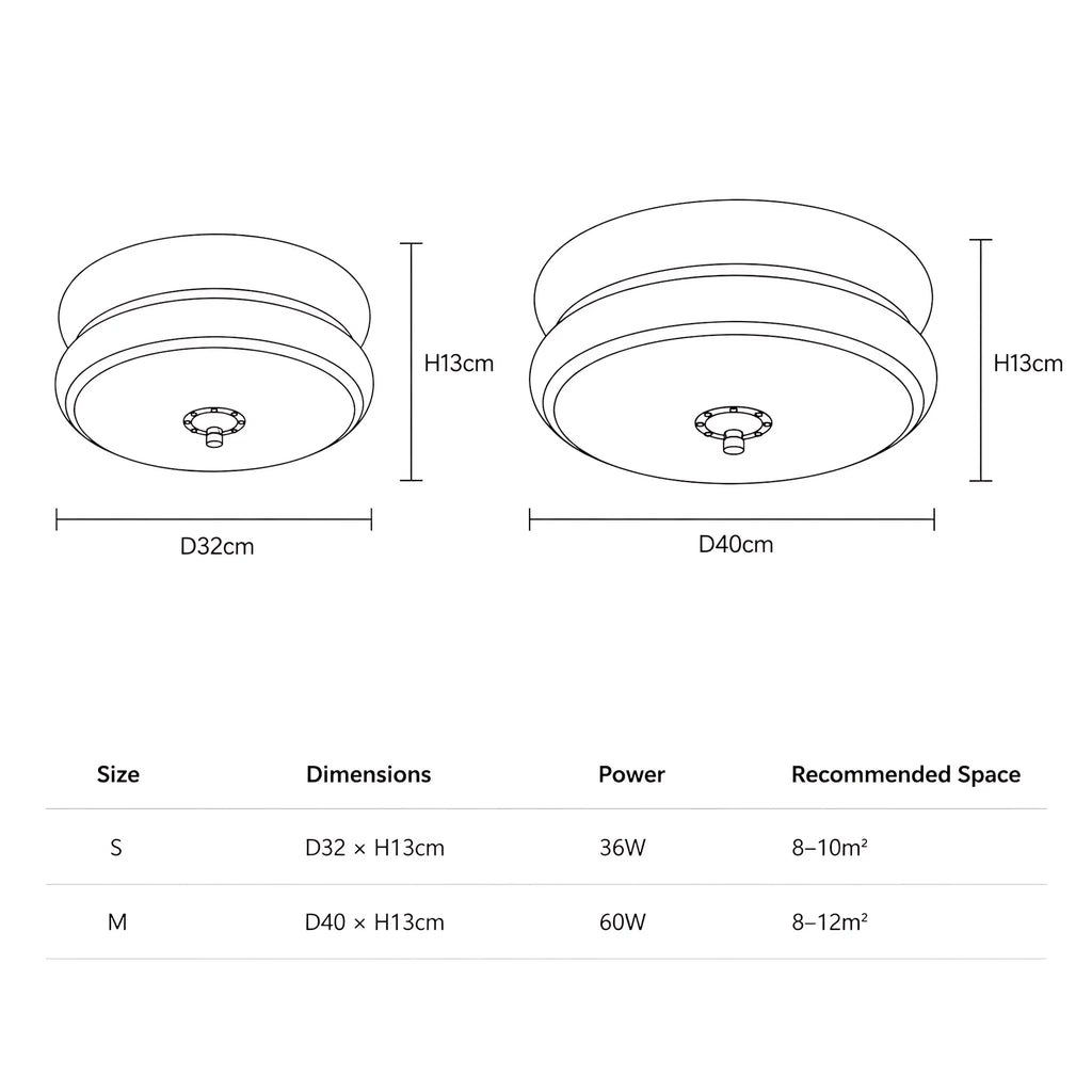 Aveline Double-Arc Glass Ceiling Light