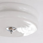 Aveline Double-Arc Glass Ceiling Light