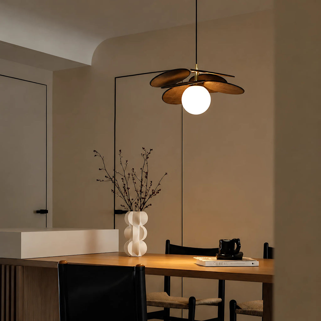 Bloom Woven Rattan Pendant Light