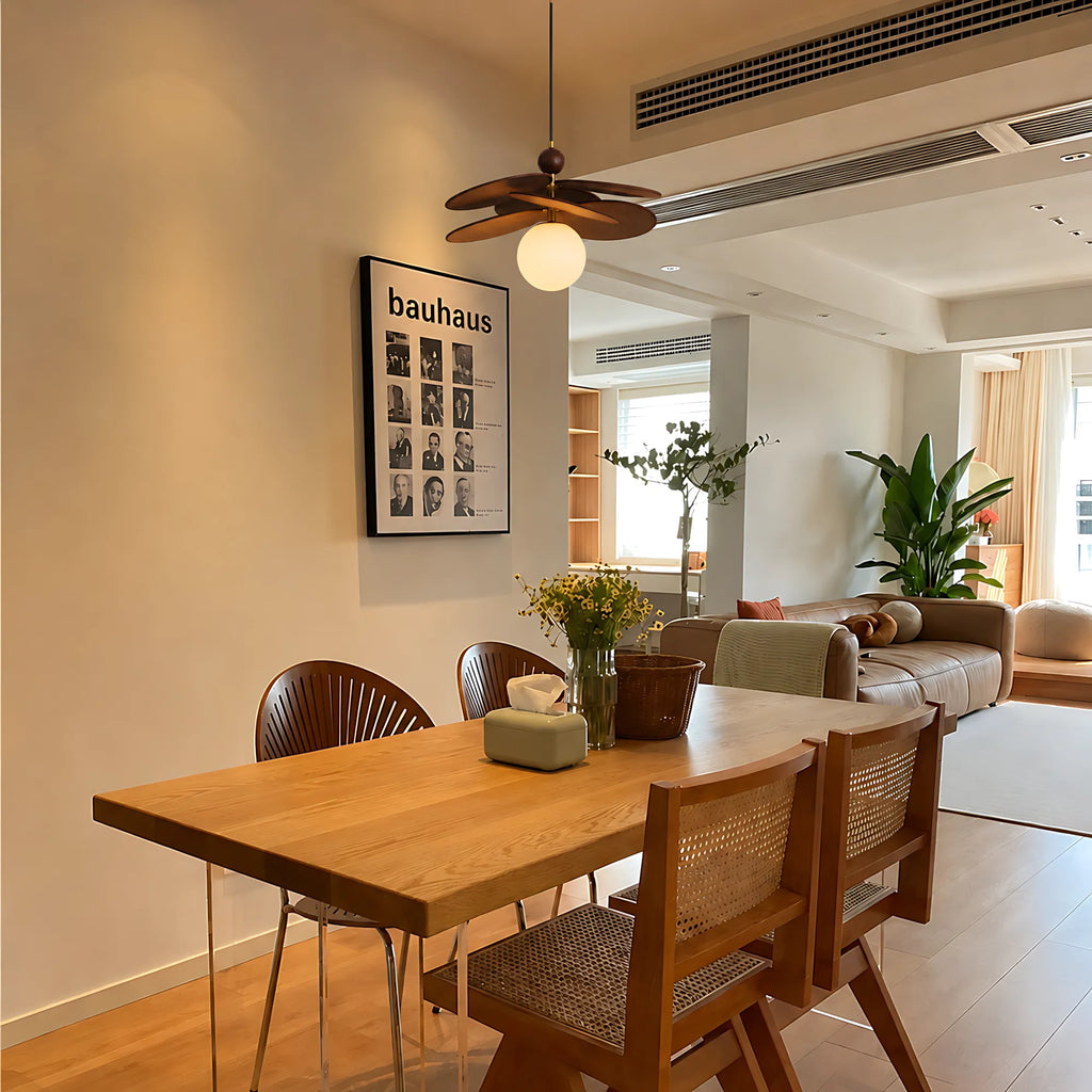 Bloom Woven Rattan Pendant Light