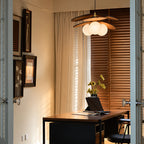 Bloom Woven Rattan Pendant Light