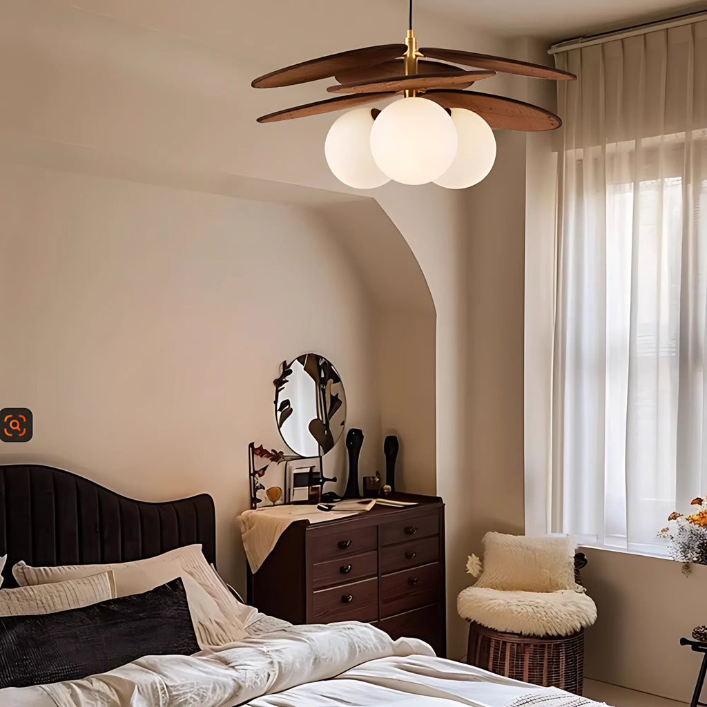 Bloom Woven Rattan Pendant Light
