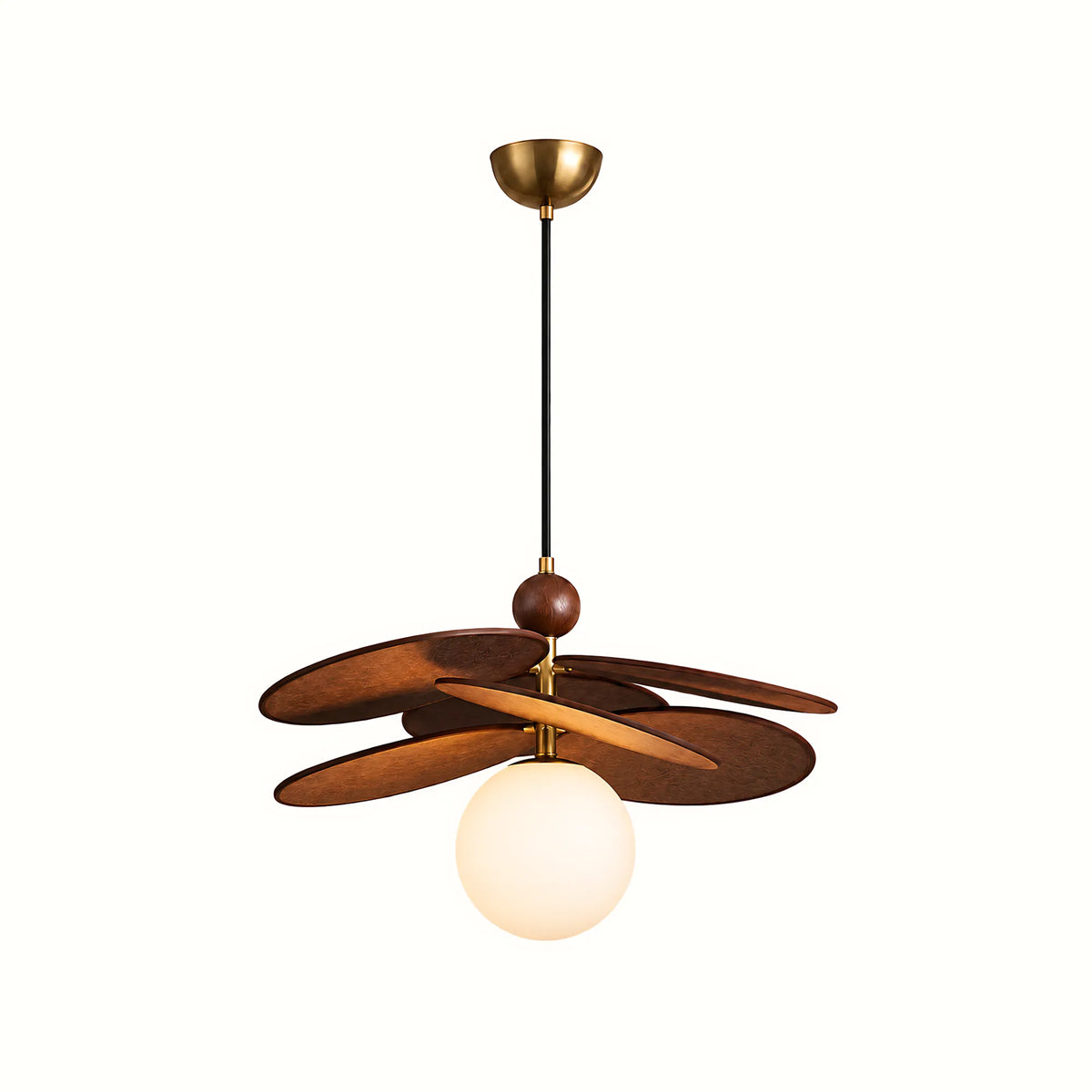 Bloom Woven Rattan Pendant Light