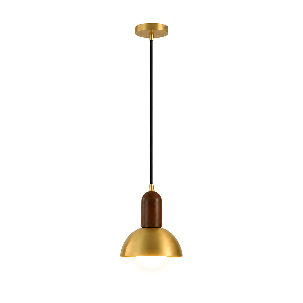 Brass Dome Wall Light