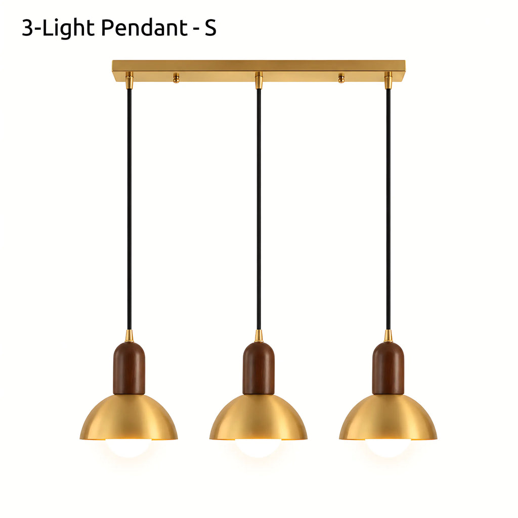 Brass Dome Wall Light