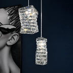 Caelia Modern Luxury Crystal LED Pendant Light