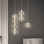 Caelia Modern Luxury Crystal LED Pendant Light
