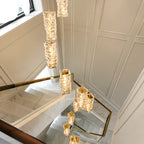 Caelia Modern Luxury Crystal LED Pendant Light
