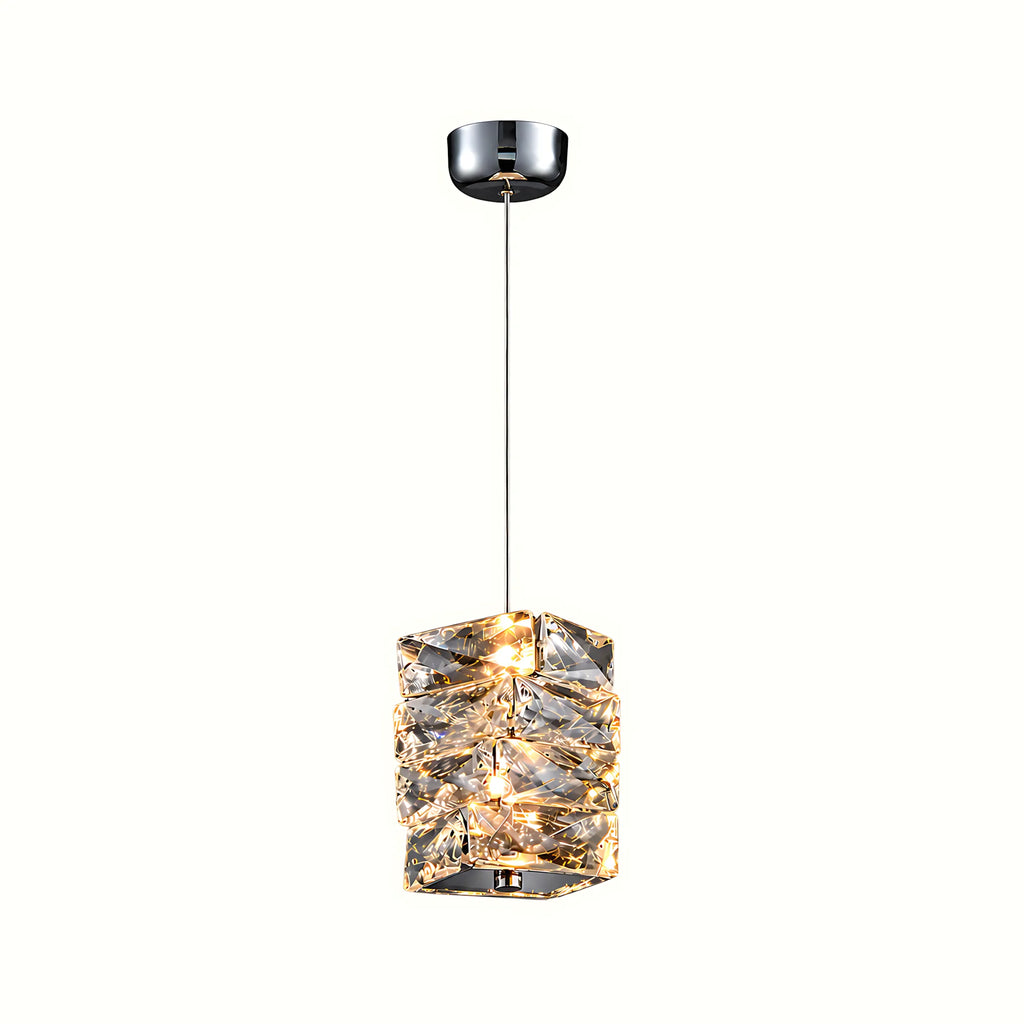 Caelia Modern Luxury Crystal LED Pendant Light