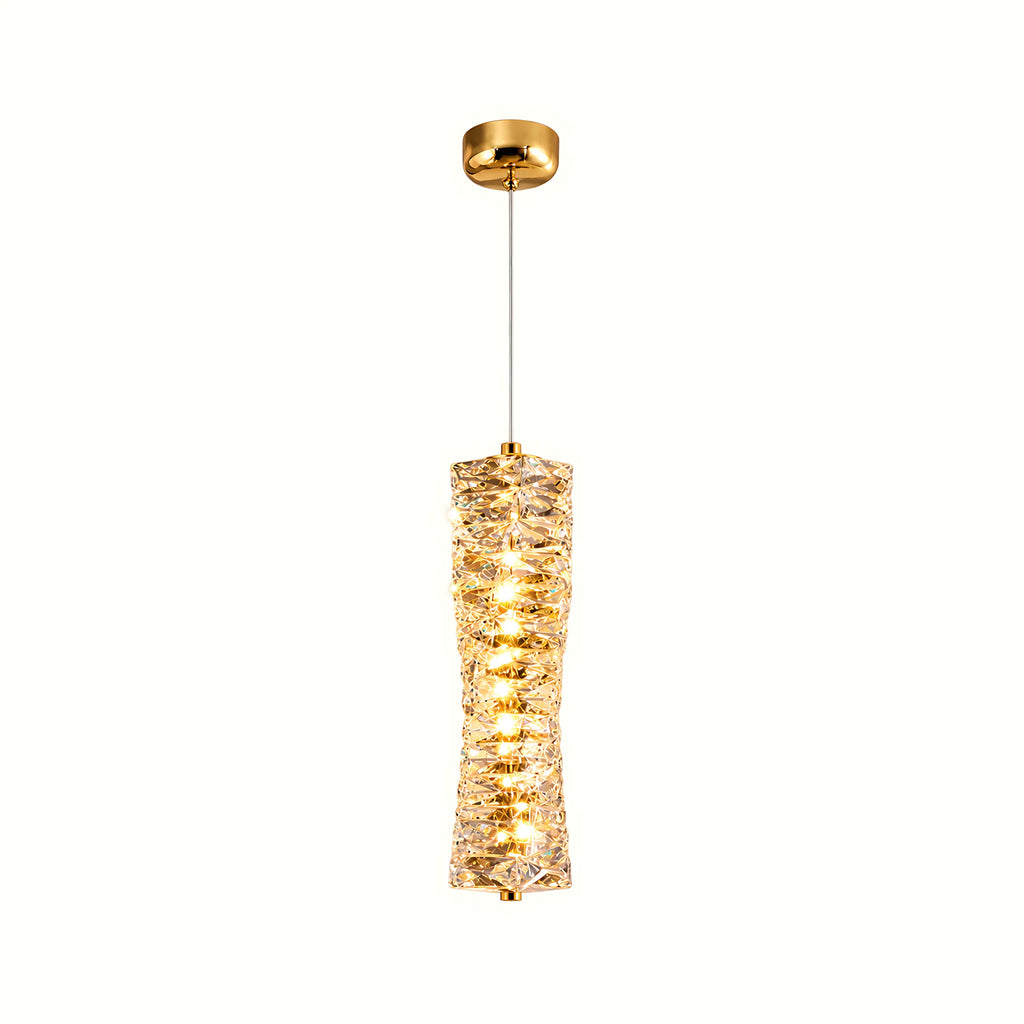 Caelia Modern Luxury Crystal LED Pendant Light
