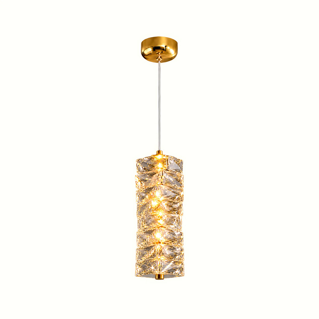 Caelia Modern Luxury Crystal LED Pendant Light