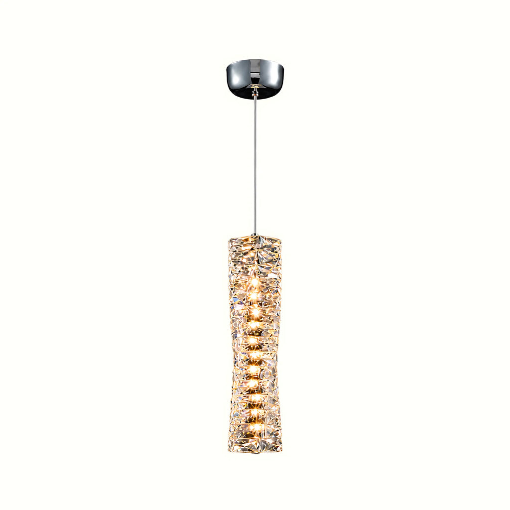 Caelia Modern Luxury Crystal LED Pendant Light