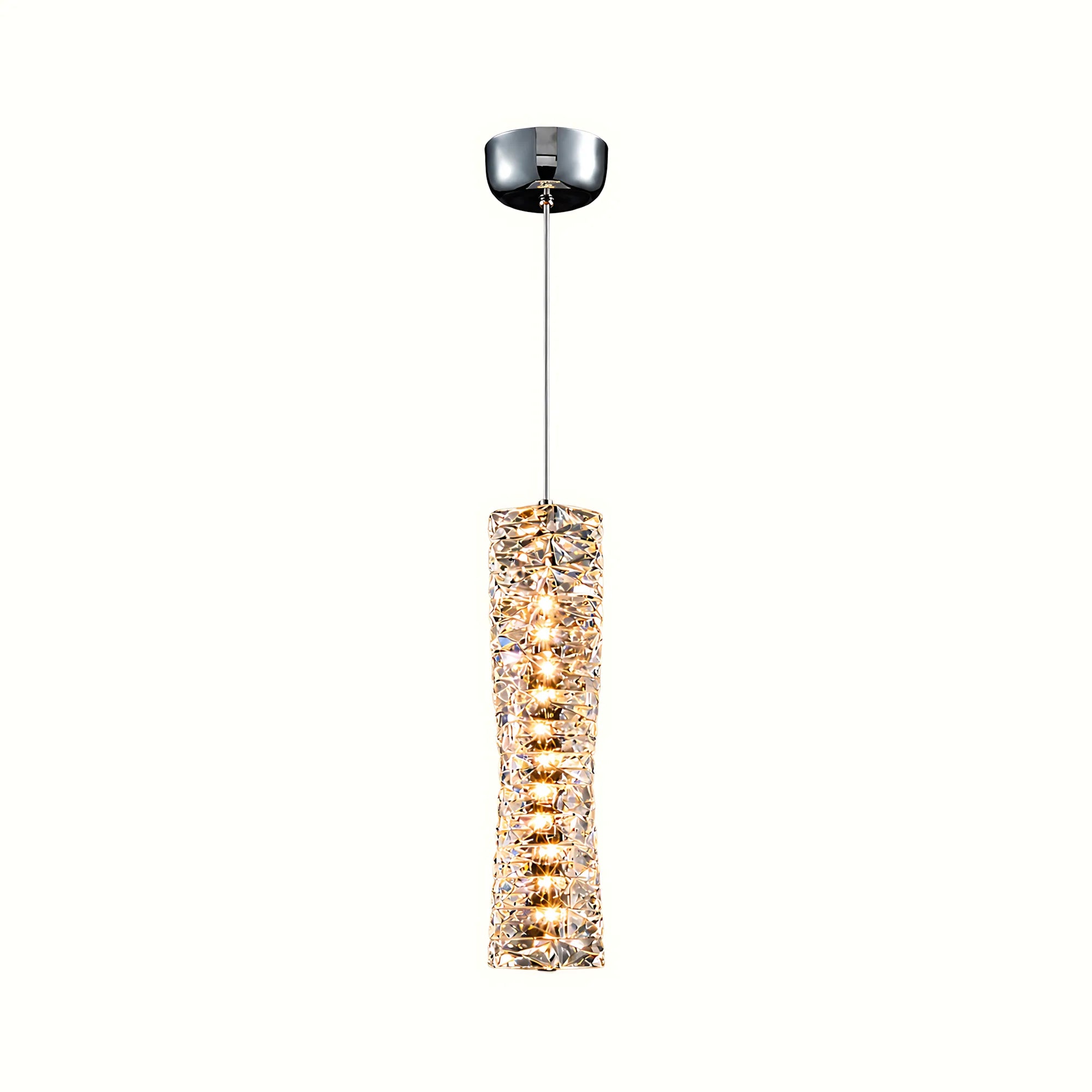 Caelia Modern Luxury Crystal LED Pendant Light