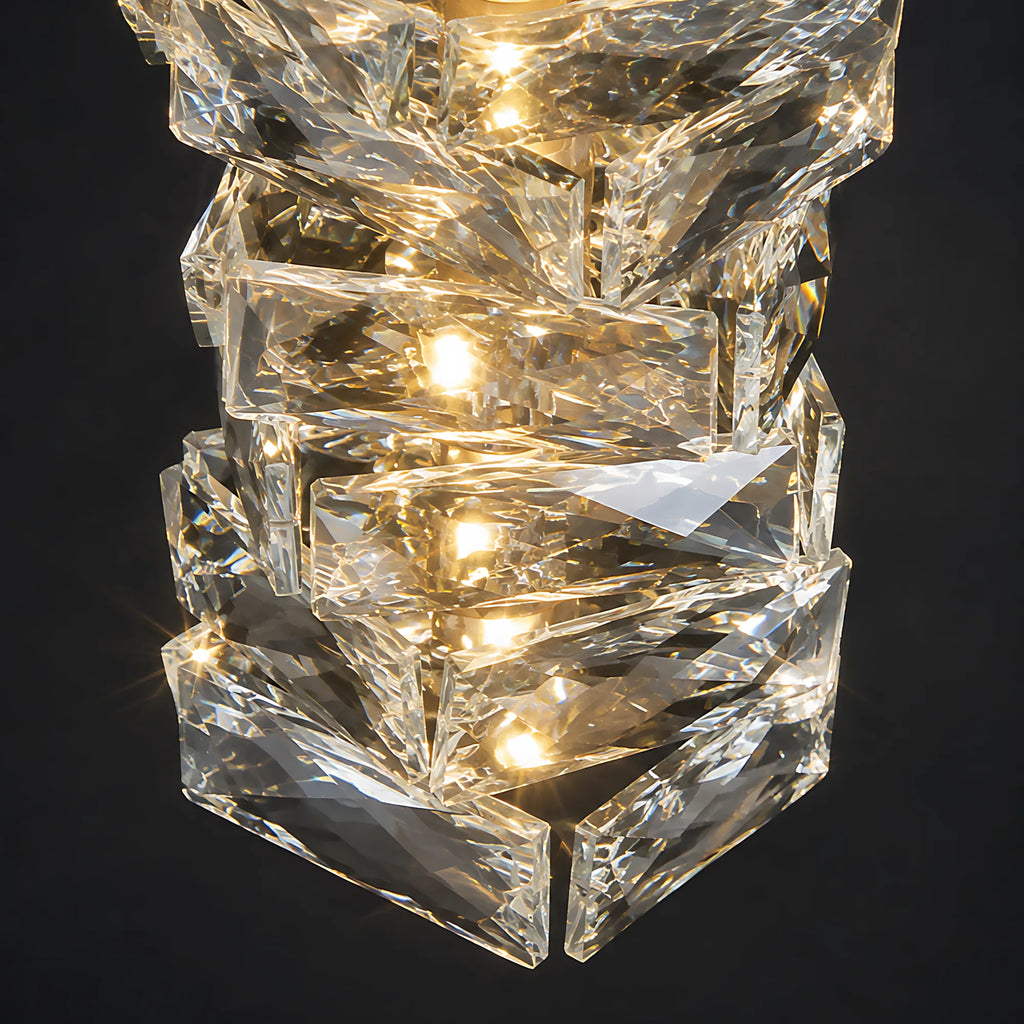 Caelia Modern Luxury Crystal LED Pendant Light