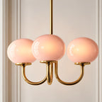 Creamy Globe Chandelier