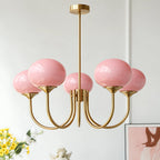 Creamy Globe Chandelier