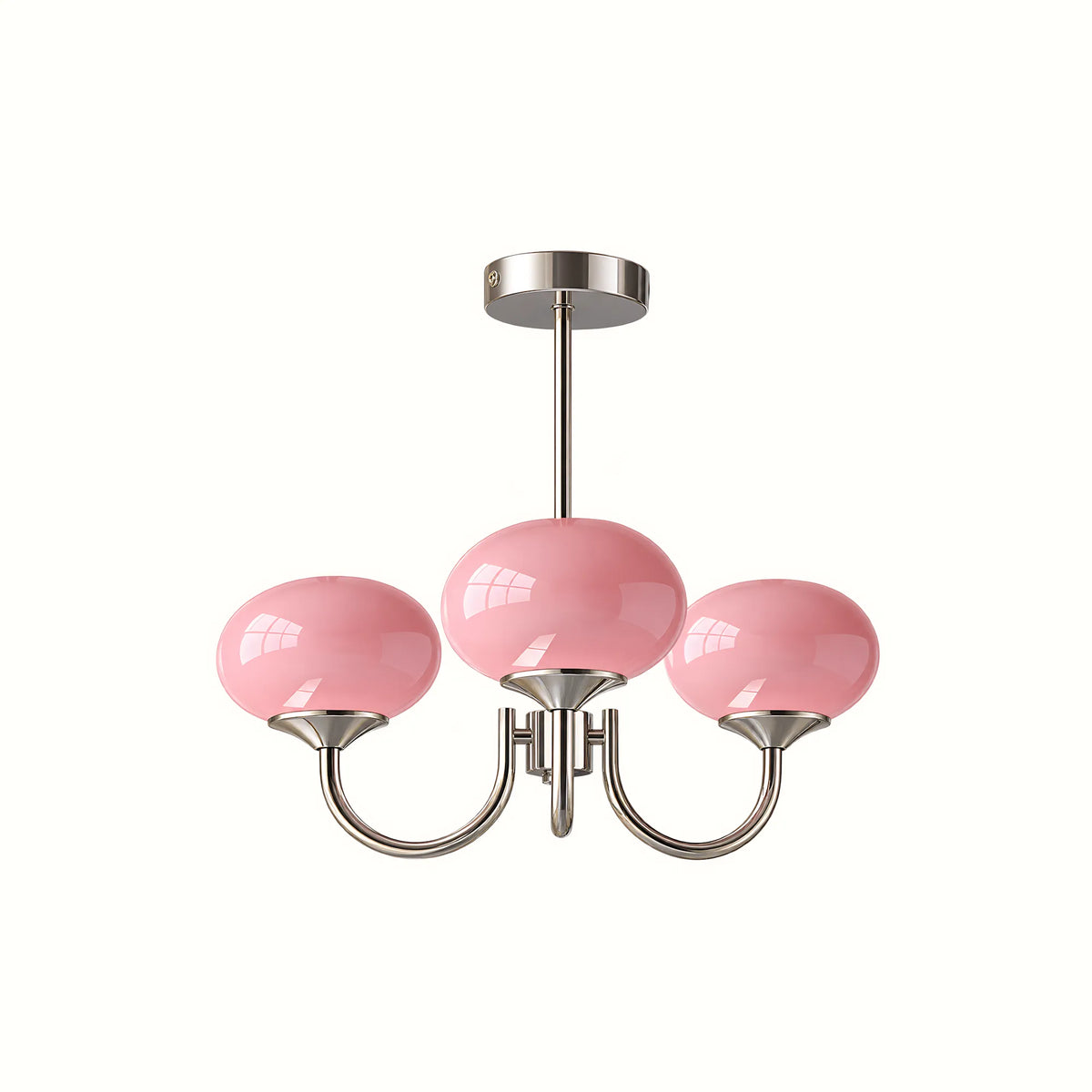 Creamy Globe Chandelier