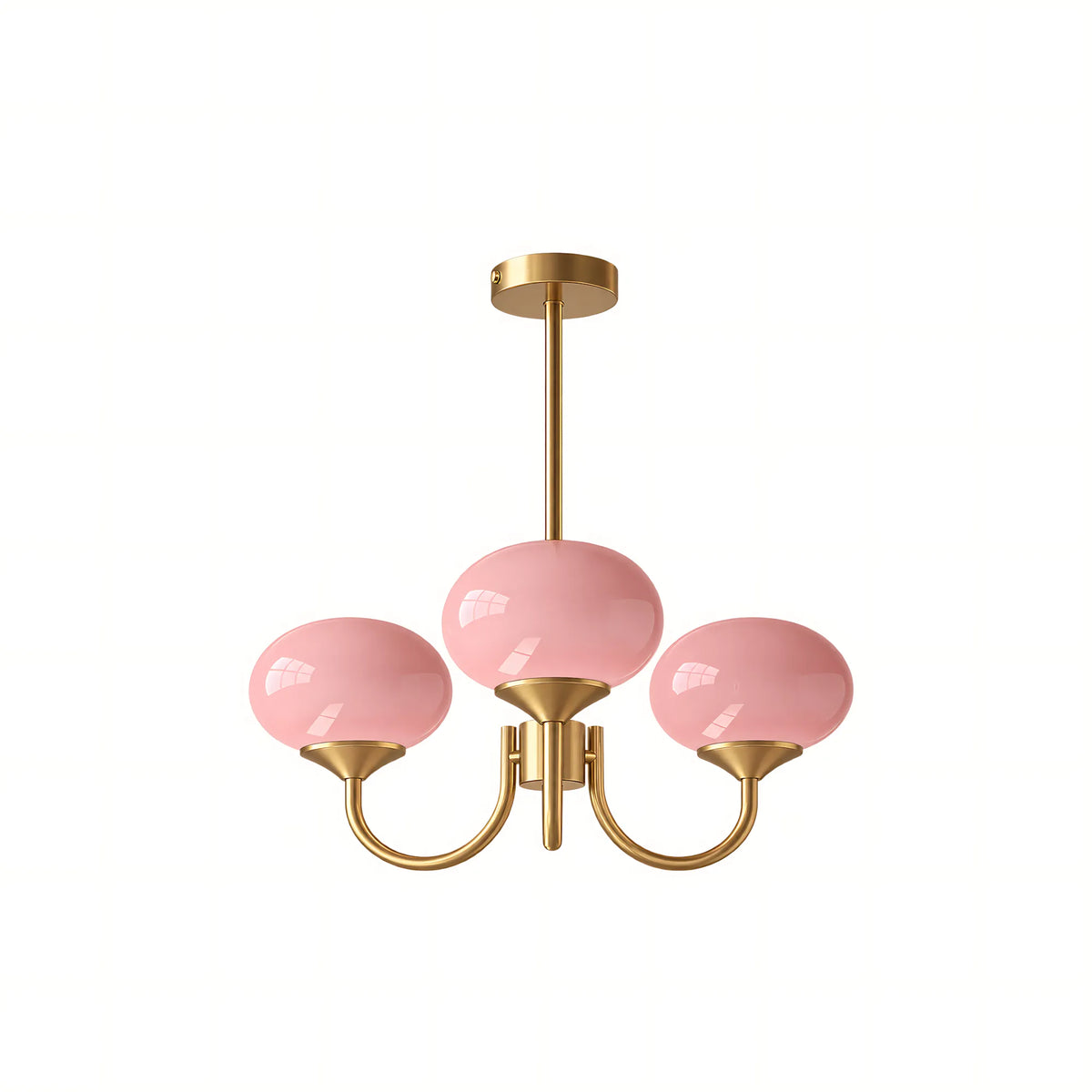 Creamy Globe Chandelier