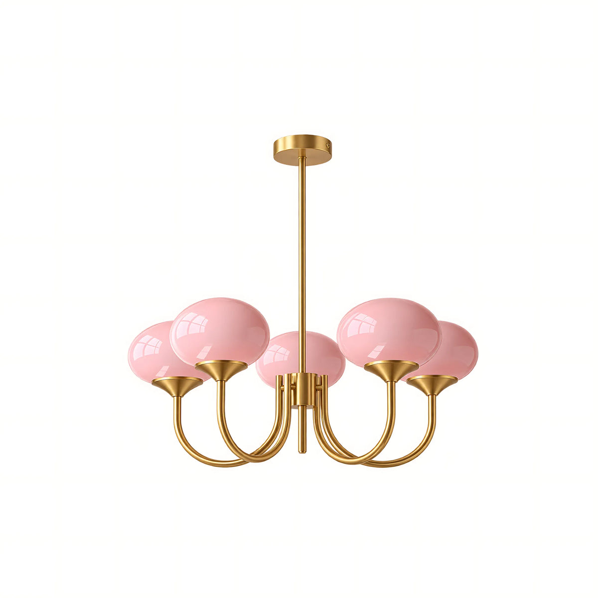 Creamy Globe Chandelier