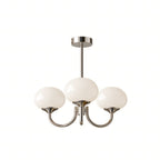 Creamy Globe Chandelier