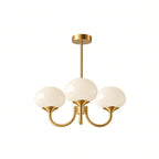 Creamy Globe Chandelier