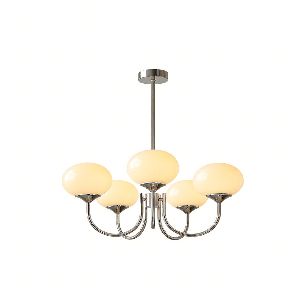 Creamy Globe Chandelier