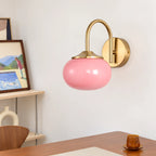 Creamy Globe Wall Light