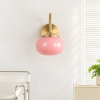Creamy Globe Wall Light
