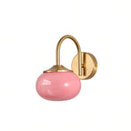 Creamy Globe Wall Light