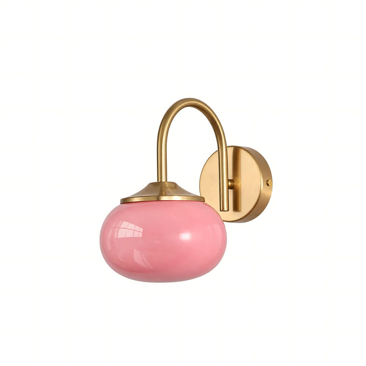Creamy Globe Wall Light