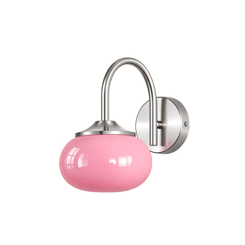 Creamy Globe Wall Light