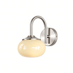 Creamy Globe Wall Light